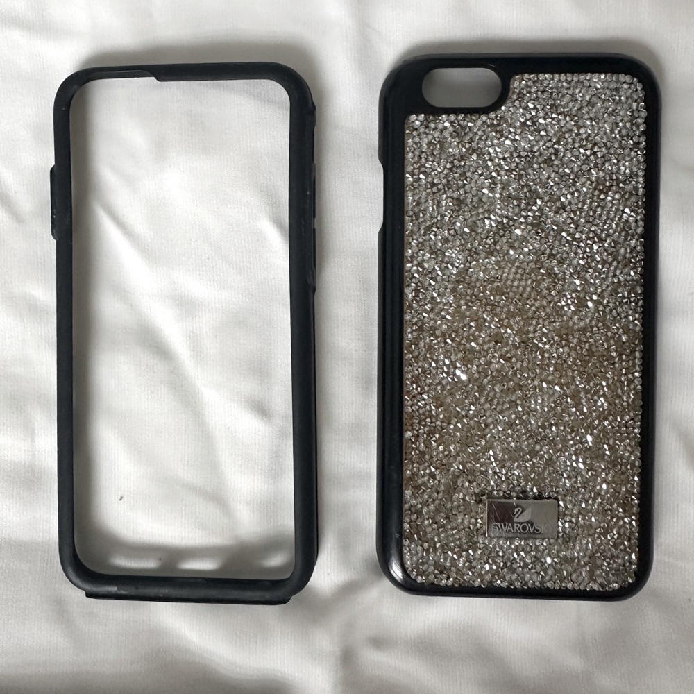 Swarovski Jeweled Black iPhone Case 6/6s